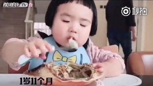 可爱的网红吃东西图片,可爱萌态，味蕾盛宴